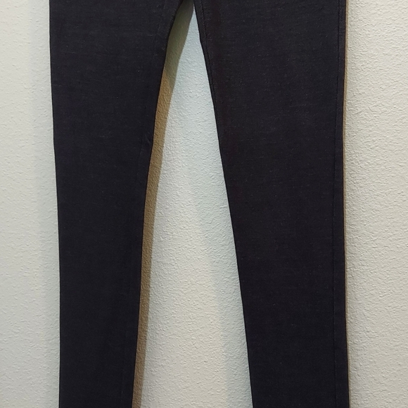 Alice + Olivia Low Rise Zip Up Stretch Pants Black Size 2 - Picture 5 of 14